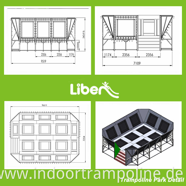 Liben Trampoline Park Detail4